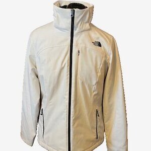 Winter jacket with removeable hood L/G The North Face Ski Snowboard Active White